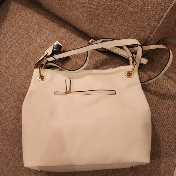 Nicole Miller New York White Purse Bag NWT - Picture 8 of 15